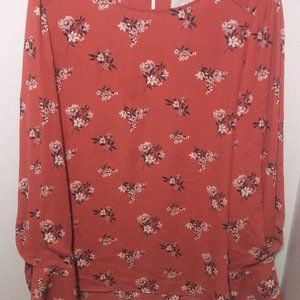 LOFT Long Sleeve Boho Blouse